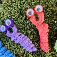 Häkelanleitung für ,,Glubschi Wurmy's