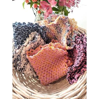 Kleines Handtuch im Shabby - Chic in in zwei Varianten