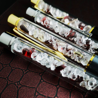 Kugelschreiber mit Herz und Glitzer – stilvoll, individuell & einzigartig