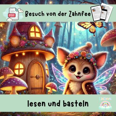 Besuch von der Zahnfee - Affirmation - Mutmacher Geschichte zum Vorlesen für Kinder