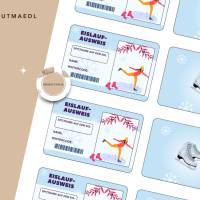 Individuelle Ausweise für dein unvergessliches Eislauf-Erlebnis – perfekt für Schlittschuhläufer aller Altersgruppen! Bild 7