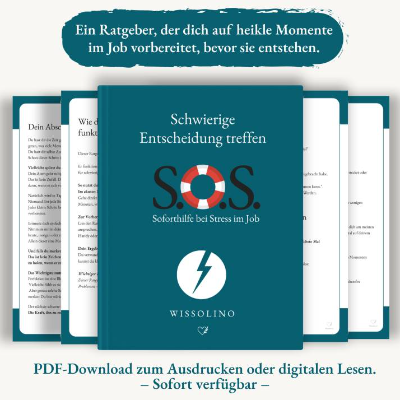 Schwierige Entscheidungen treffen: S.O.S. Ratgeber für mehr Klarheit & Stressbewältigung | PDF Download