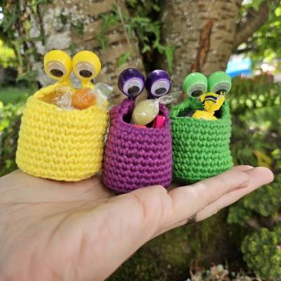 Häkelanleitung für ,,Glubschi Nommy's