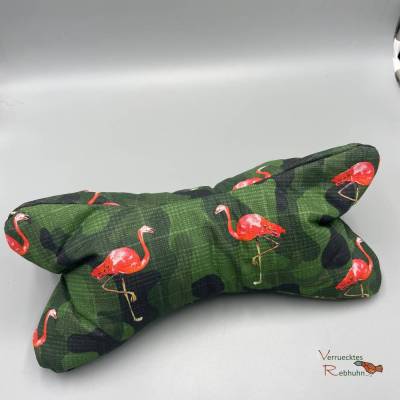 Lese-Relax Knochen gefüllt mit Bio Dinkelspelz – Ergonomisches Nackenkissen für entspanntes Lesen