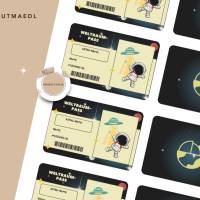 Weltraum-Abenteuer für Kinder: Personalisierte Ausweise zum Ausdrucken für unvergessliche Universum-Feiern Bild 6