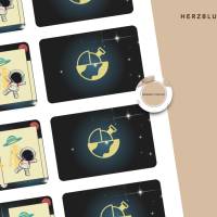 Weltraum-Abenteuer für Kinder: Personalisierte Ausweise zum Ausdrucken für unvergessliche Universum-Feiern Bild 7