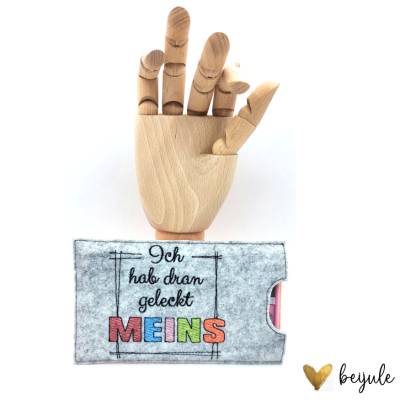 Hülle für die Schokoladen mit Pappkarton