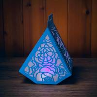 Plotterdatei Triangel Leuchtbox – SVG & DXF, Brother, Cricut | Kreative LED Deko Bild 3