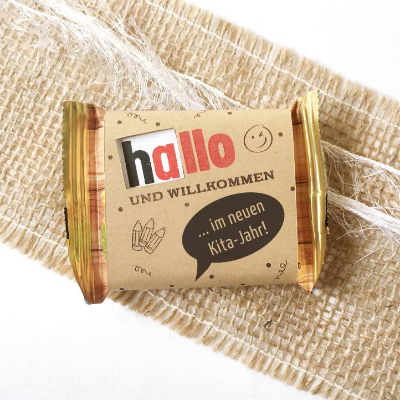 Druckvorlage Willkommensgeschenk Kita, Kitastart, Banderole, neues Kita-Jahr, Geschenkidee von Erzieher, 