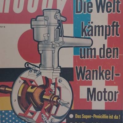 Hobby Nr. 4/62 – Die Welt kämpft um den Wankelmotor | Sammlerstück mit Fotos