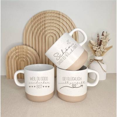 Tasse Spruch besondere Menschen Kaffeetasse Herz Kaffee Tee Teetasse