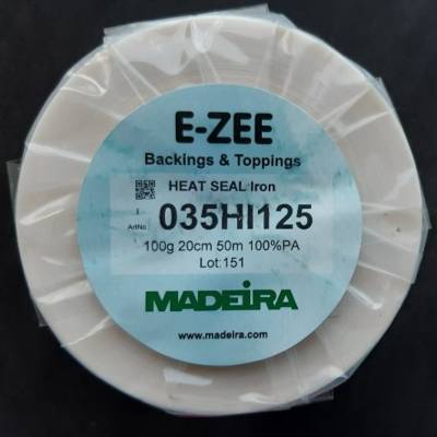 MADEIRA E-ZEE Heat Seal Iron, Klebefolie zum Fixieren, 200 cm x 20 cm, EUR 14,75/qm