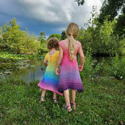 Häkelanleitung für das Kleid ,,Sun Girl