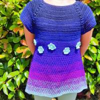 Häkelanleitung für das Kleid ,,Sun Girl