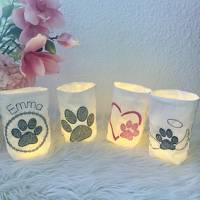 Stickdatei Lichtbeutel Tier Hund Katze Lichtbeutel Set 763 Bild 3