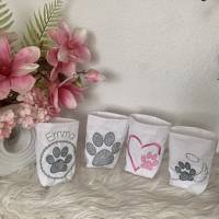 Stickdatei Lichtbeutel Tier Hund Katze Lichtbeutel Set 763 Bild 4