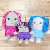 Stickdatei Stoffpuppe Mina Puppe In the Hoop Design by Jasmina Set 2567 Bild 1