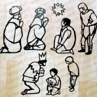 Laserdatei Fensterbild Krippe - Plotter - SVG - Figuren - Scherenschnitt - Weihnachten - Advent - Lasercut - Download Bild 8