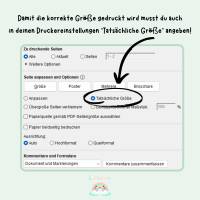 Stundenplan für Kinder mit Affirmation – zum Ausdrucken (A4, A5, A6) - Digital – Schulplaner PDF & PNG -Bienen Bild 4