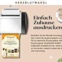 Personalisierte Kinderurkunde Museum – Geschenk & Andenken für kleine Entdecker DIN A4 PDF Bild 3