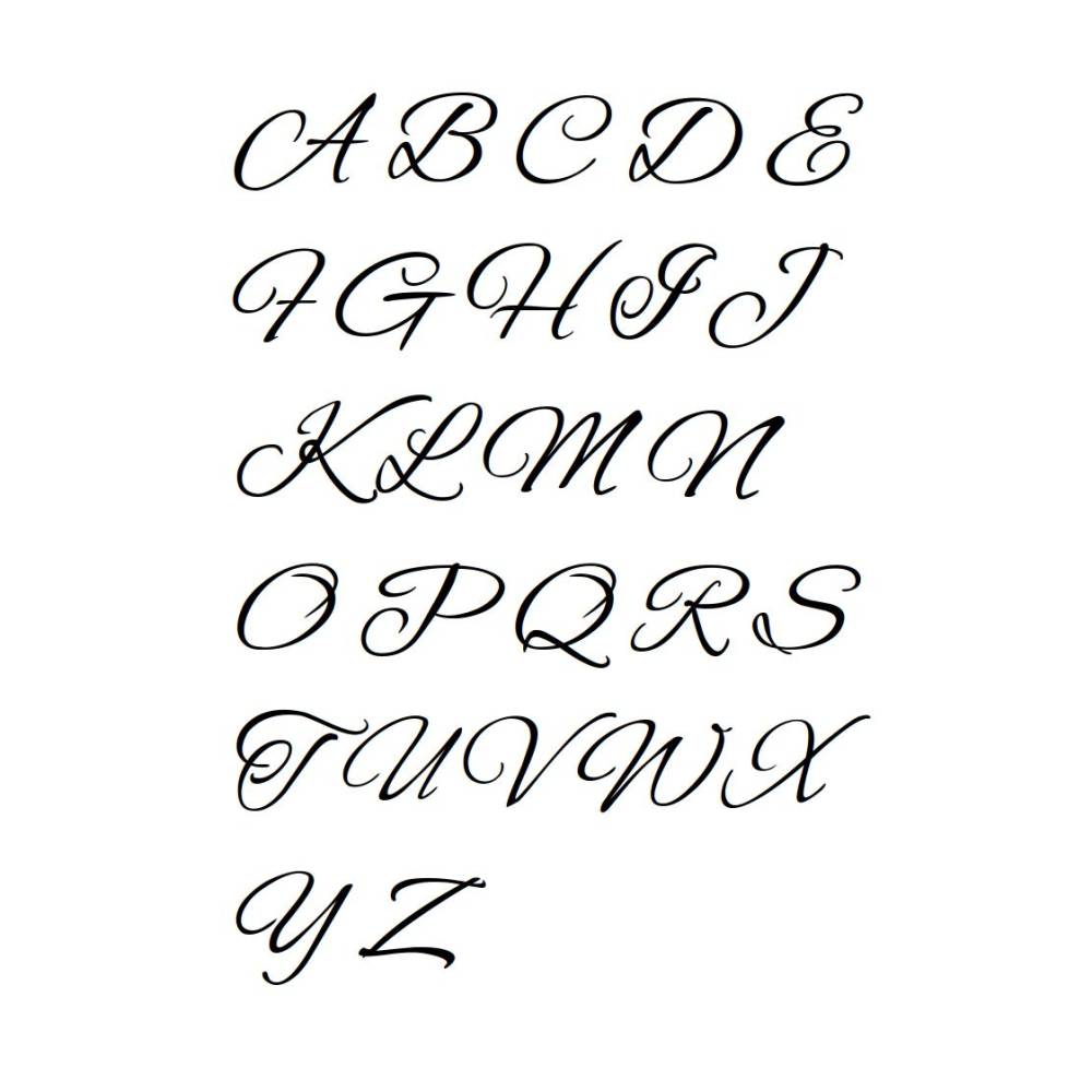 Kreuzstich Vorlage Alphabet Druckschrift Groß- und Kleinbuchstaben für Handstickerei Bild 1