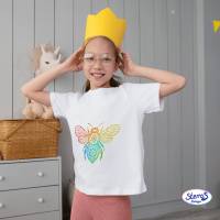 Biene im Mandala-Effekt – Plotterdatei SVG für Sonnenfänger, Fensterbilder und kreative Projekte Bild 6