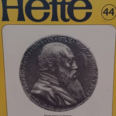 Numismatische Hefte Nr. 44 – Kulturbund der DDR Dresden 1988 | Fachgruppe Numismatik