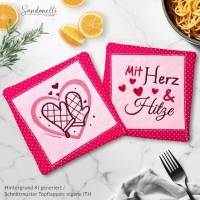 Stickdatei Set Kochliebe – 24 Küchenmotive ab 10x10 cm für Deko & Geschenke Bild 10