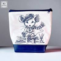 Stickdateien Herr Maus auf Reisen im Scribble Stil – ab 13x18 cm, Doro-Collection Bild 10