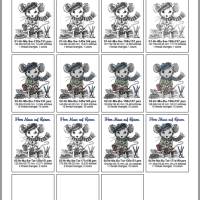 Stickdateien Herr Maus auf Reisen im Scribble Stil – ab 13x18 cm, Doro-Collection Bild 3