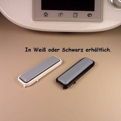 MonoSlider – Unsichtbarer Gleiter kompatibel mit Thermomix TM5 & TM6, Alternative zum Gleitbrett, Schwarz oder Weiß