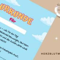 Personalisierte Kinderurkunde – Freizeitpark Erlebnis | Geschenk & Erinnerung Bild 4