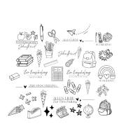 Einschulung PNG SVG Datei - Download Plotterdatei - svg png Datei - Geschenkidee Gift idea - Schule Schulkind Schultüte Bild 1