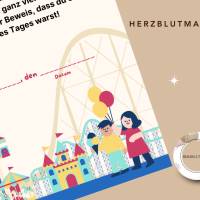 Individuelle Kinderurkunde – Freizeitpark Abenteuer | Geschenk & Andenken Bild 7