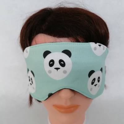 Schlafmaske aus 100% Baumwolle – Schlafbrille für erholsamen Schlaf & Reisen