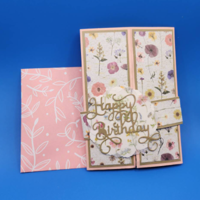 Handgemachte Grußkarte Unikat – Individuelle Glückwunschkarte für jeden Anlass