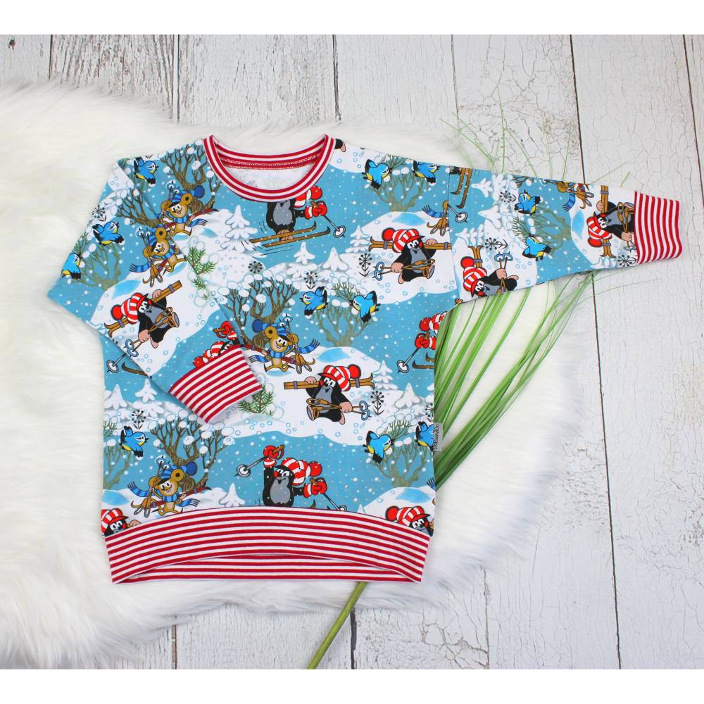 Maulwurf Oversize Sweater Pullover Weihnachtspullover