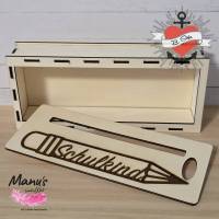 *Lesehilfe Lineal (mit Box 3 mm) * Laser-, 3D Druck- und Plotterdatei Bild 5