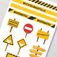 Wichtel Baustelle Set zum Ausdrucken, Wichtelbaustelle Druckvorlage, Wichtelzubehör Weihnachten Bild 3