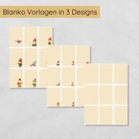 50 Wichtelbriefe für Kinder zum Ausdrucken für die Wichteltür, mit blanko Vorlagen und Briefumschlägen Bild 5