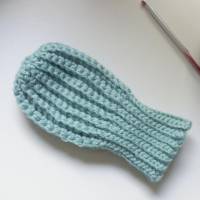 Häkelanleitung für Baby Fäustlinge (0-6 Monate) Bild 2