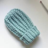 Häkelanleitung für Baby Fäustlinge (0-6 Monate) Bild 3