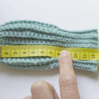 Häkelanleitung für Baby Fäustlinge (0-6 Monate) Bild 5