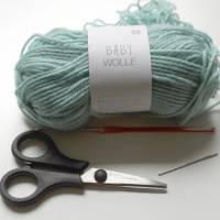 Häkelanleitung für Baby Fäustlinge (0-6 Monate) Bild 7