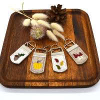 Stickdatei Herbst Schlüsselanhänger Bild 3