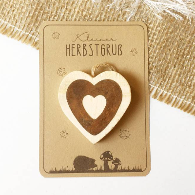 Druckvorlage Herbst, Geschenkkarte, Tütenkarte, Herbstzauber, kleiner Herbstgruß, Herbstzeit, Igel