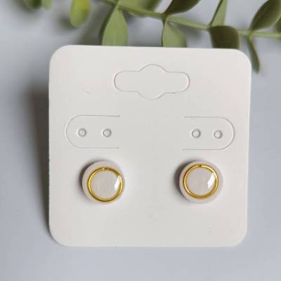 Kleine Stecker 11mm – Handgemachte Polymerohrringe Unikate