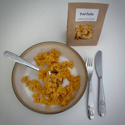 Farfalle für die Kinderküche und den Kaufladen