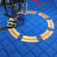 Steuerrad Applikation Stickdatei 10x10cm Bild 6