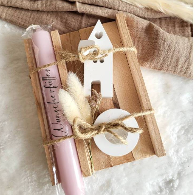 Geschenkset  zum Geburtstag aus Raysin | Wunscherfüller Geschenk | Danke sagen | Raysin Häuschen | Kleinigkeit schenken